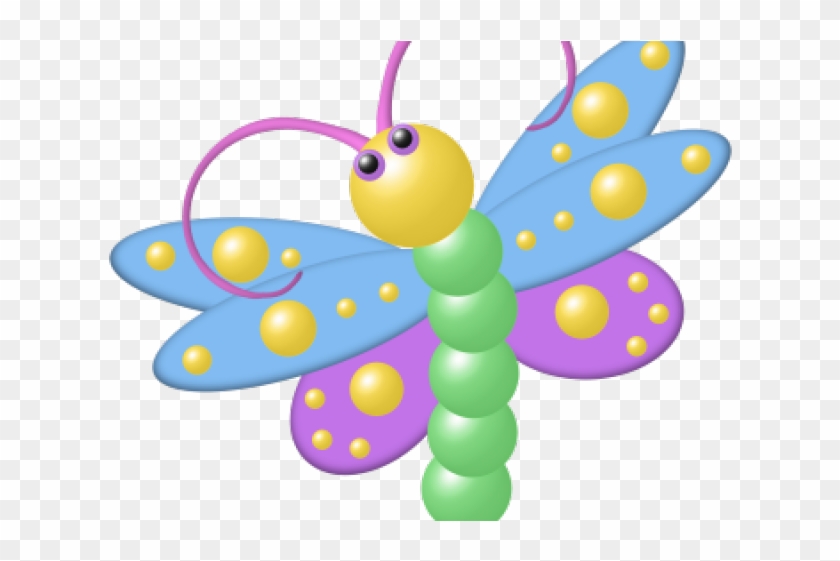 Dragonfly Clipart Butterfly - Clip Art Free Dragon Fly #1338932