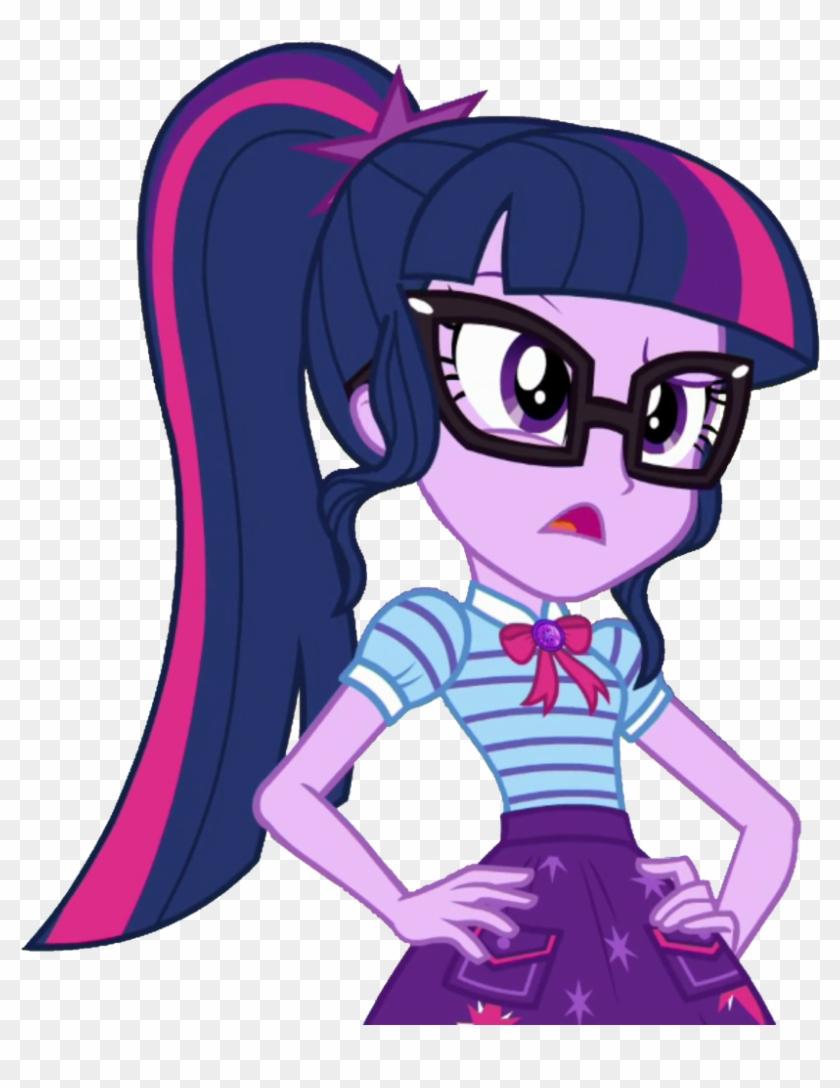 Thebarsection, Clothes, Equestria Girls, Female, Glasses, - Twilight Sparkle #1339040
