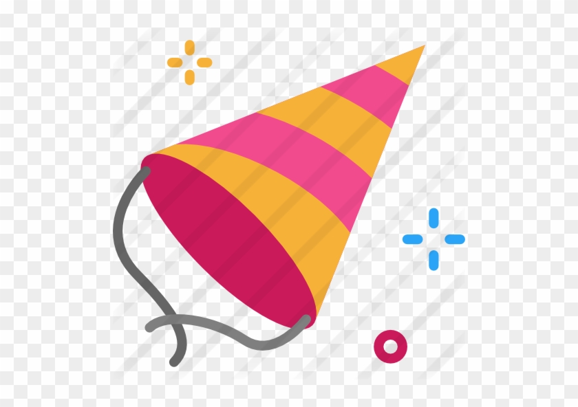 Hat Free Icon - Iconos De Cumpleaños Png #1339222