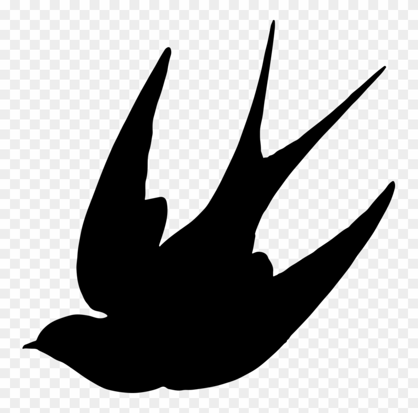 All Photo Png Clipart - Swallow Silhouette Png #1339267