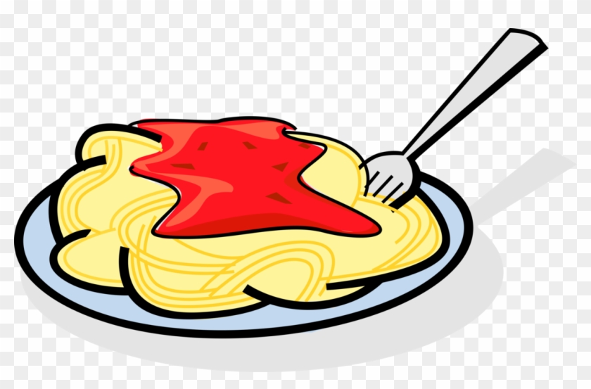 Pasta Clipart Spaghetti Fork - Transparent Background Spaghetti Clipart #1339285