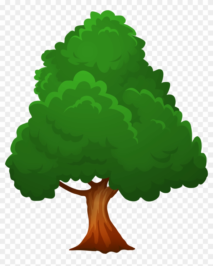 Big Green Tree Png Clip Art - Big Green Tree Png Clip Art #1339322