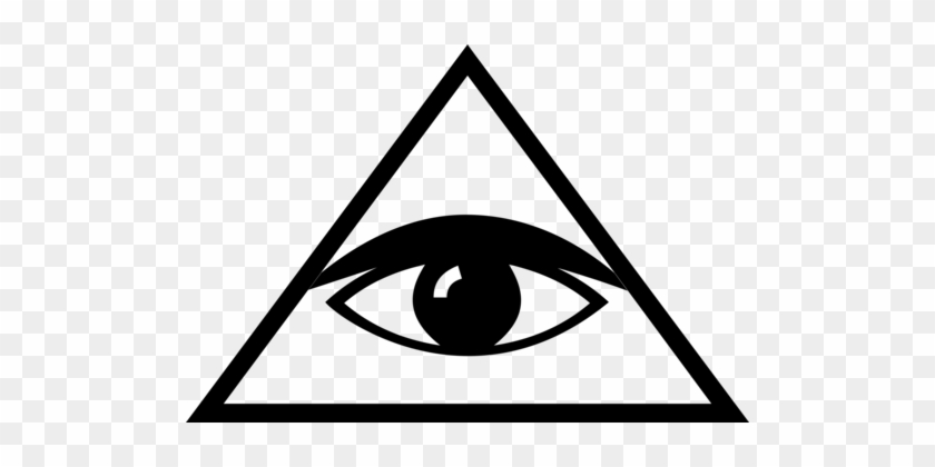 Eye Of Providence Computer Icons Symbol Pyramid - All Seeing Eye Clip Art #1339515