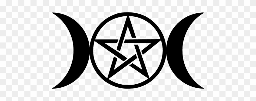 Nature Pagan Symbol - Triple Moon Symbol #1339534