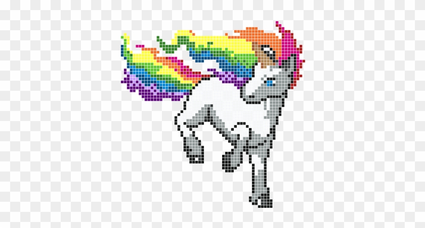 Image Result For Perler Bead Patterns - Pixel Art Unicorn #1339546
