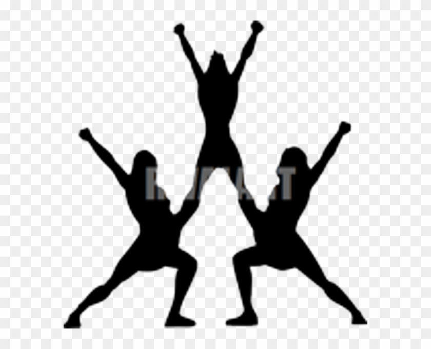 Cheer Youth Camps In July Clipart - Cheerleader Silhouette #1339719