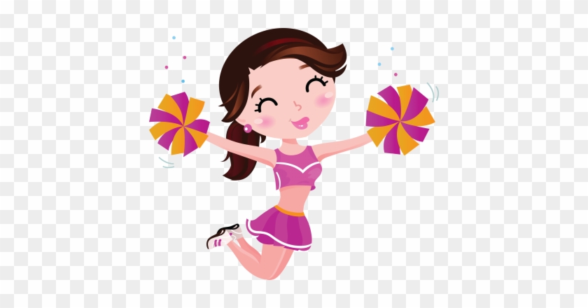 Cheerleader - Pom Pom Girl Dessin #1339721