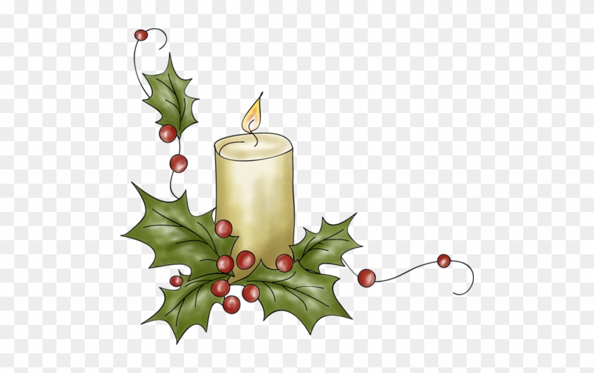 Christmas Bells, Christmas Clipart, Christmas Paper, - Clip Art Christmas Candles #1339763