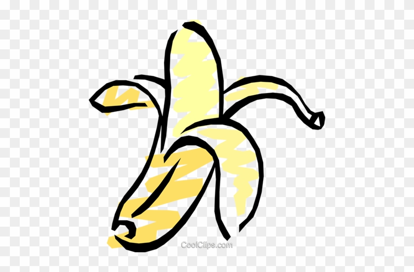 Bananas Descascadas Livre De Direitos Vetores Clip - Cartoon Hazard And Risk #1339794