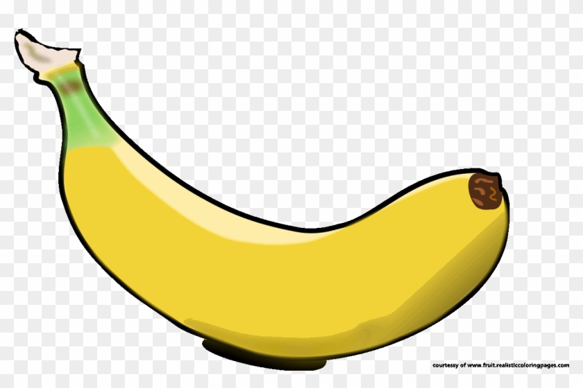 Banana Clipart Yellow Banana - Banana #1339798