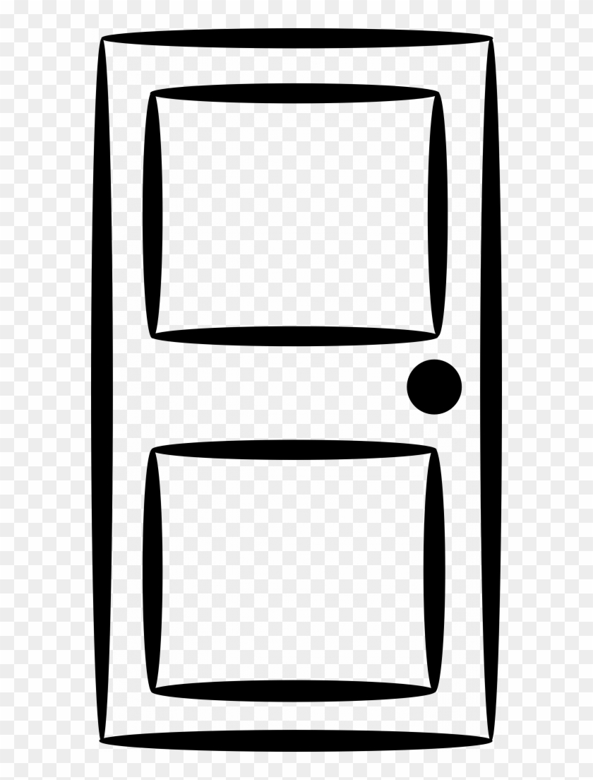 Free Cartoon Door Cliparts Download Free Clip Art Free - Door Black And White Clip Art #1339800