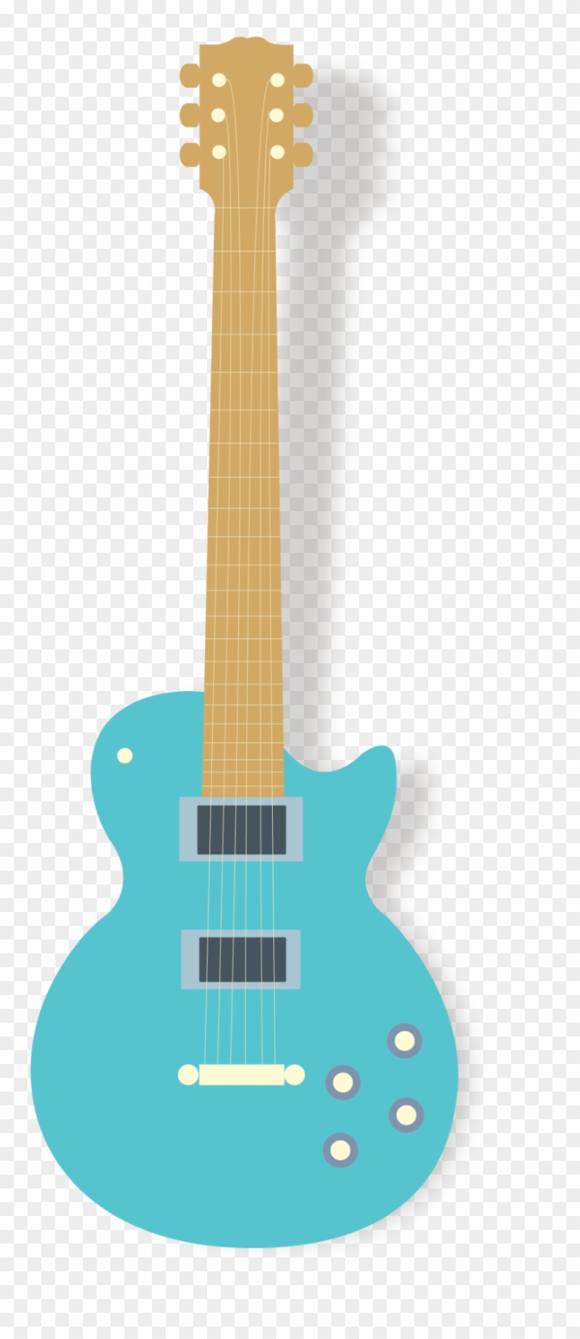 Cute Guitar Clipart Png Transparent Free Image - Cute Guitar Clipart #1339815