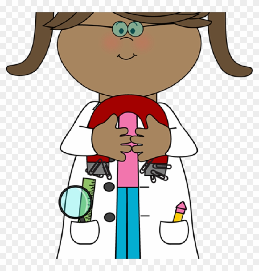 Kids Science Clipart Science Clip Art Science Images - Scientist Boy And Girl Cartoon #1339902
