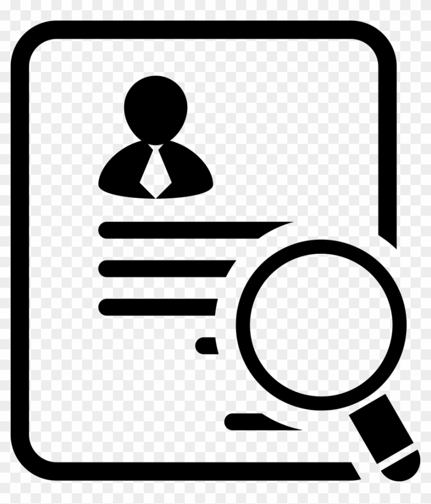 Businessman Paper Of The Application For A Job Comments - Job Application Icon #1339936