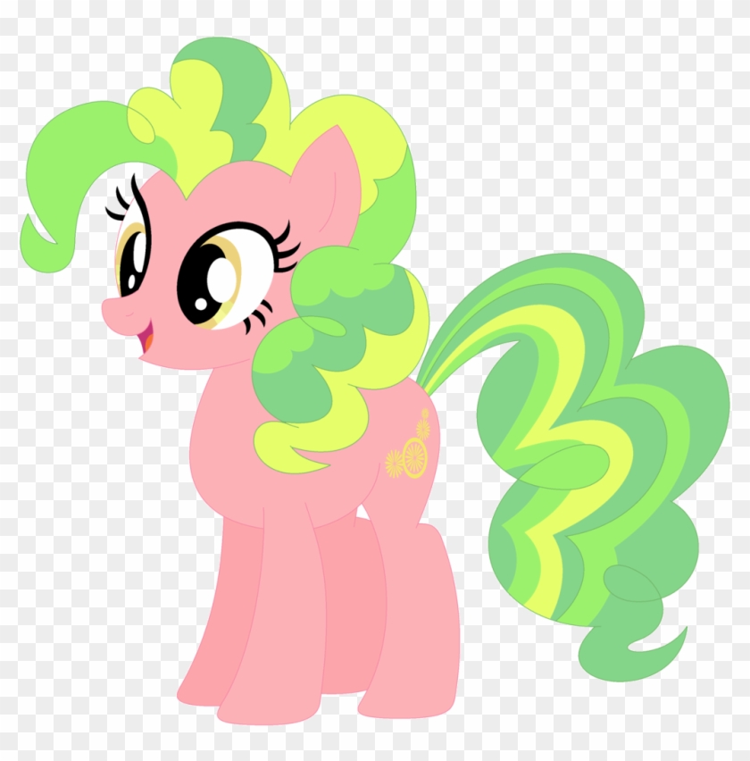 Ra1nb0wk1tty, Earth Pony, Female, Lemon Zest, Mare, - Pinkie Pie Exe #1339966