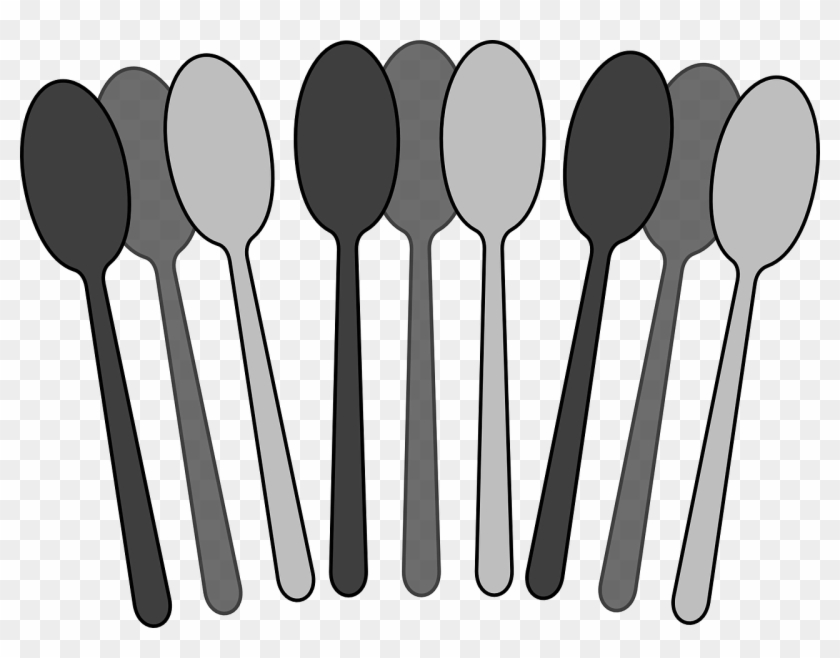 Spoons,wooden Spoons,free Vector - Spoon #1340045