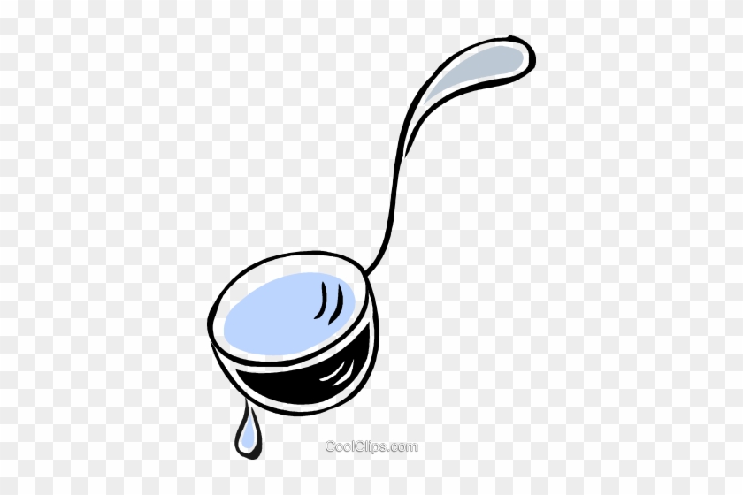Soup Ladle Royalty Free Vector Clip Art Illustration - Suppenkelle Clipart #1340054