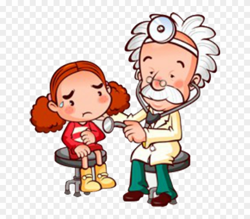 Patient Clipart Dr Patient - Doctor With Patient Clipart Png #1340097