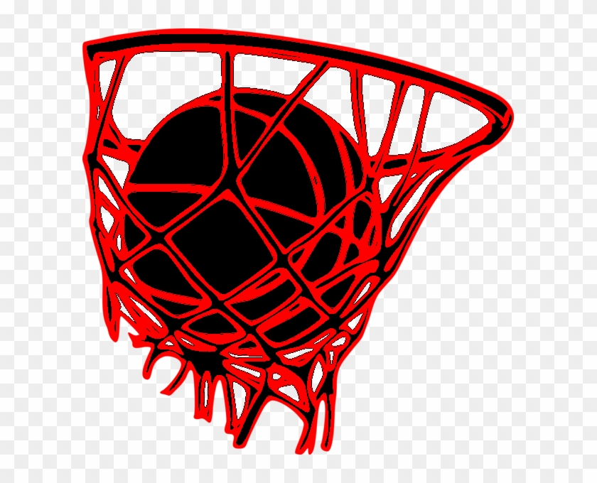 Basketball Inside Of Basketball Net - Postville Community School District #1340116