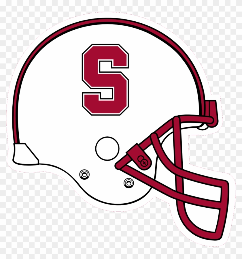 Stanford football shop helmet stickers