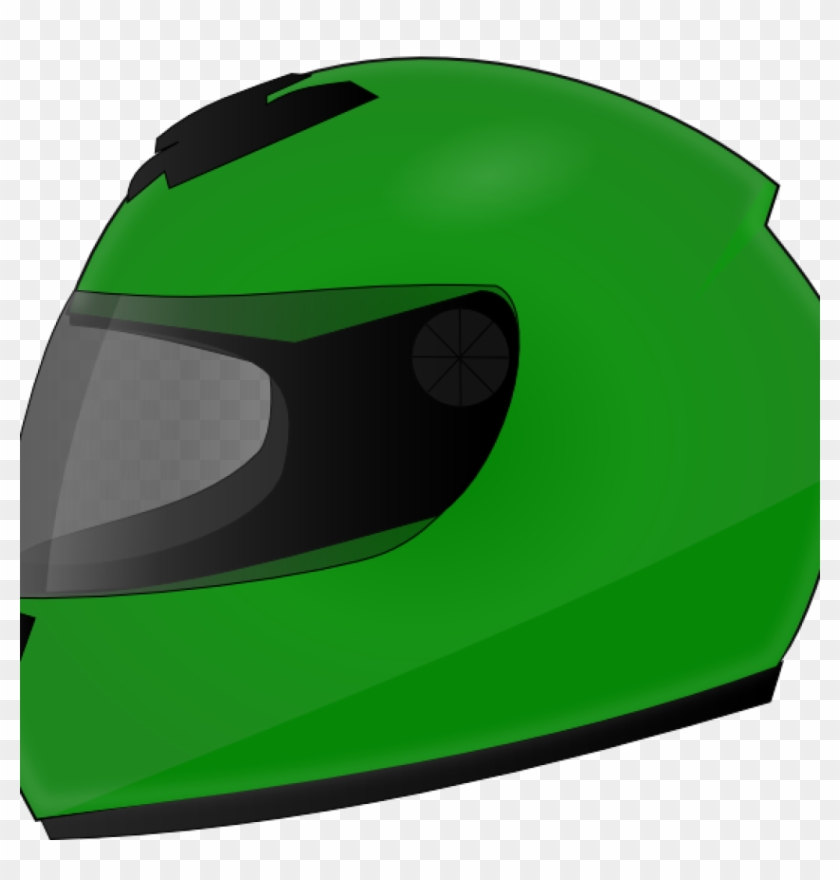 Helmet Clipart Bike Helmet Clip Art At Clker Vector - Motorbike Helmet Clipart #1340149