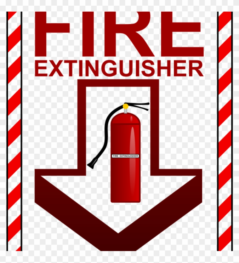 Fire Extinguisher Clip Art Free Clipart Fire Extinguisher - Fire Extinguisher Clipart Sign #1340166