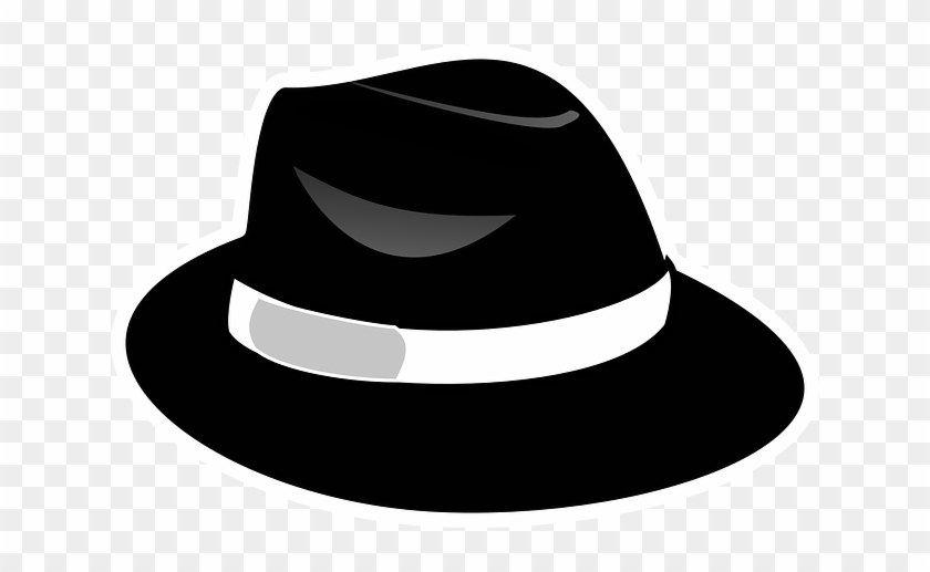 Top Hat Clipart Transparent - Black Hat Clip Art #1340207