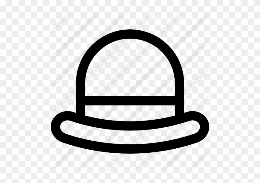Bowler Hat Free Icon - Fashion #1340214