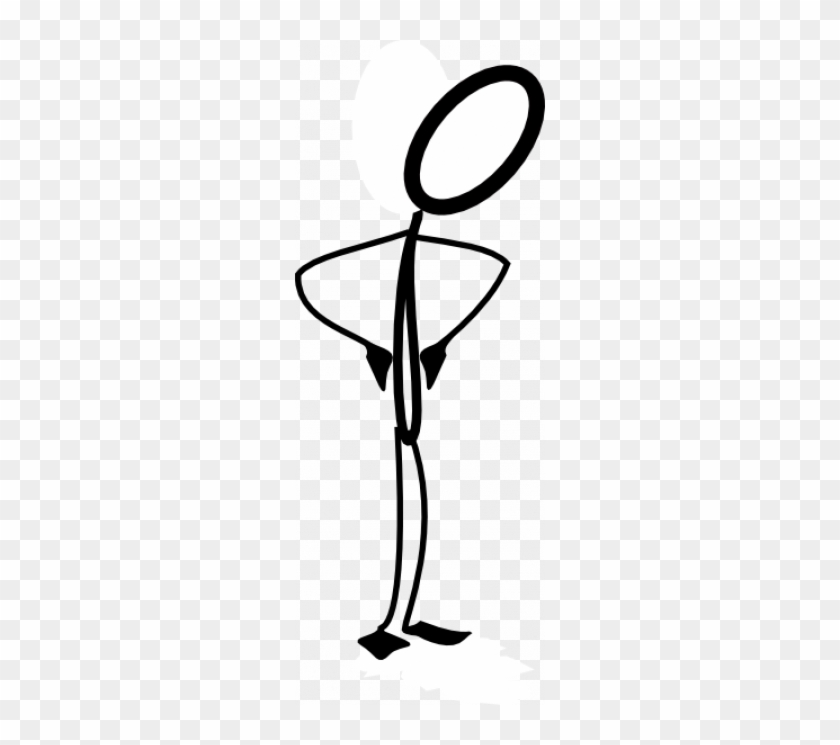 Cowboy Stick Figure - Stickman Png #1340293
