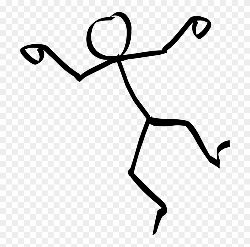 Stick Figure Dance Drawing Ballet Art - Stick Figure Transparent Background #1340297