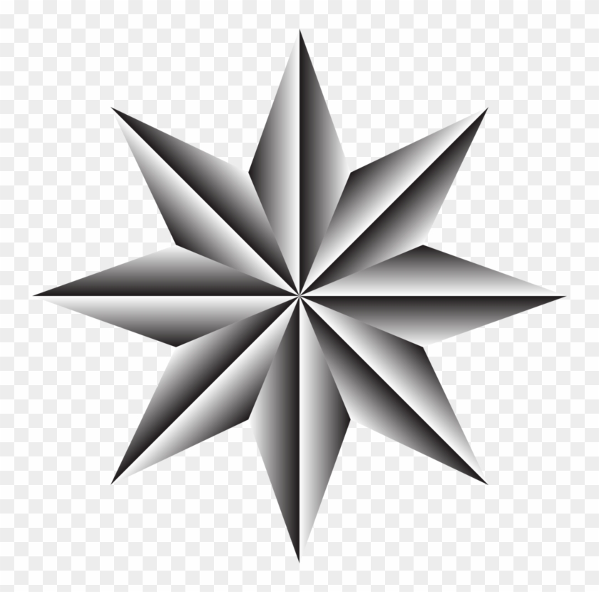 Compass Rose Nautical Star North Drawing - City Of Bethlehem Pa Star - Free...