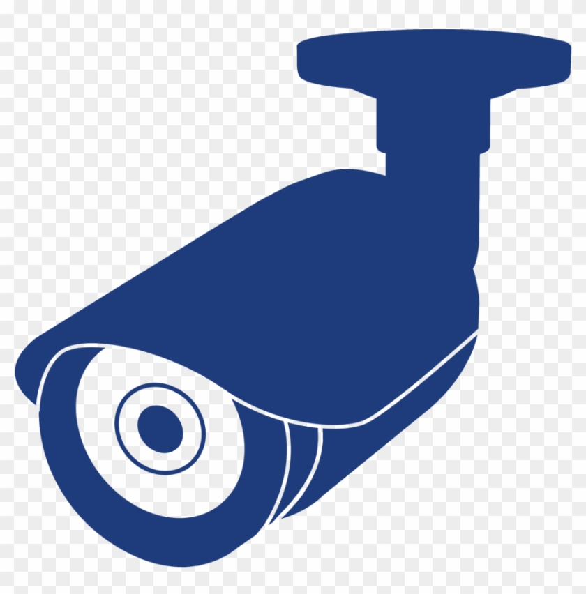 Camara Vector Surveillance Camera - Security Camera Clipart Png #1340384