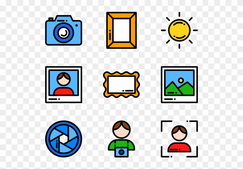 Beautiful Camera - Icons For Web Design #1340387