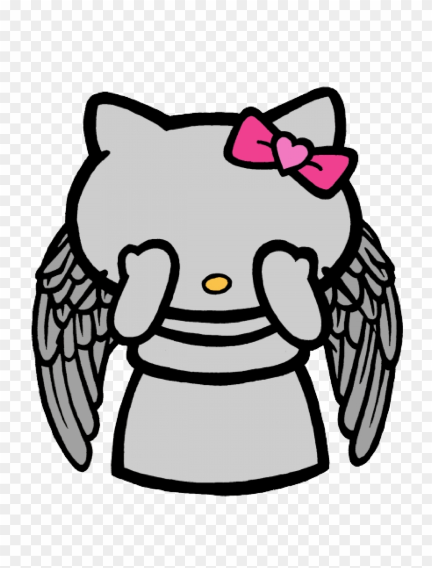 Download Hello Kitty Angel Dr Clipart Hello Kitty The - Hello Kitty Weeping Angel #1340403