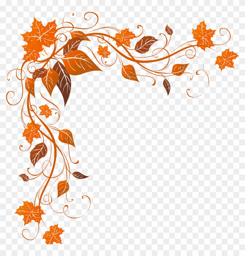 Image Du Blog Loveferrari - Fall Leaves Corner Clip Art #1340404