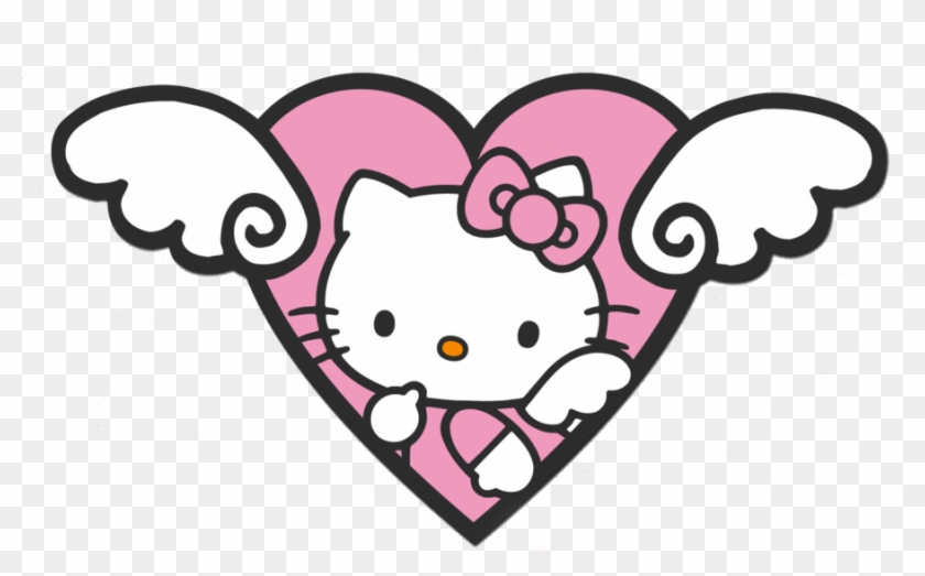 Angel Hello Kitty Clipart Hello Kitty - Hello Kitty Love Transparent #1340413