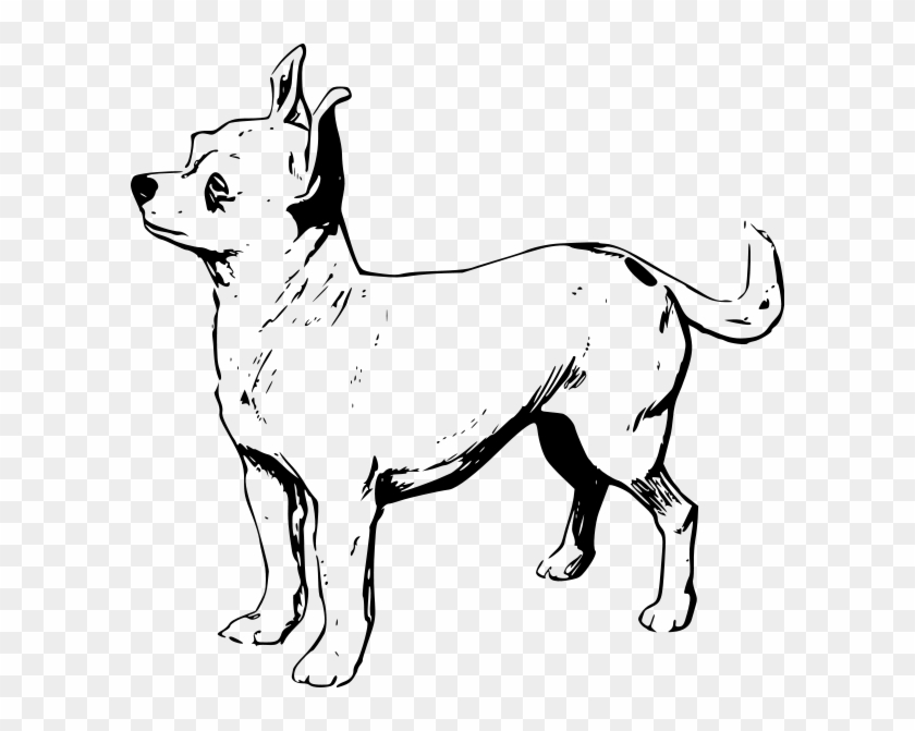 Chihuahua Clipart Chihuahua Clipart Png For Web 15668 - Chihuahua Clipart Black And White #1340435