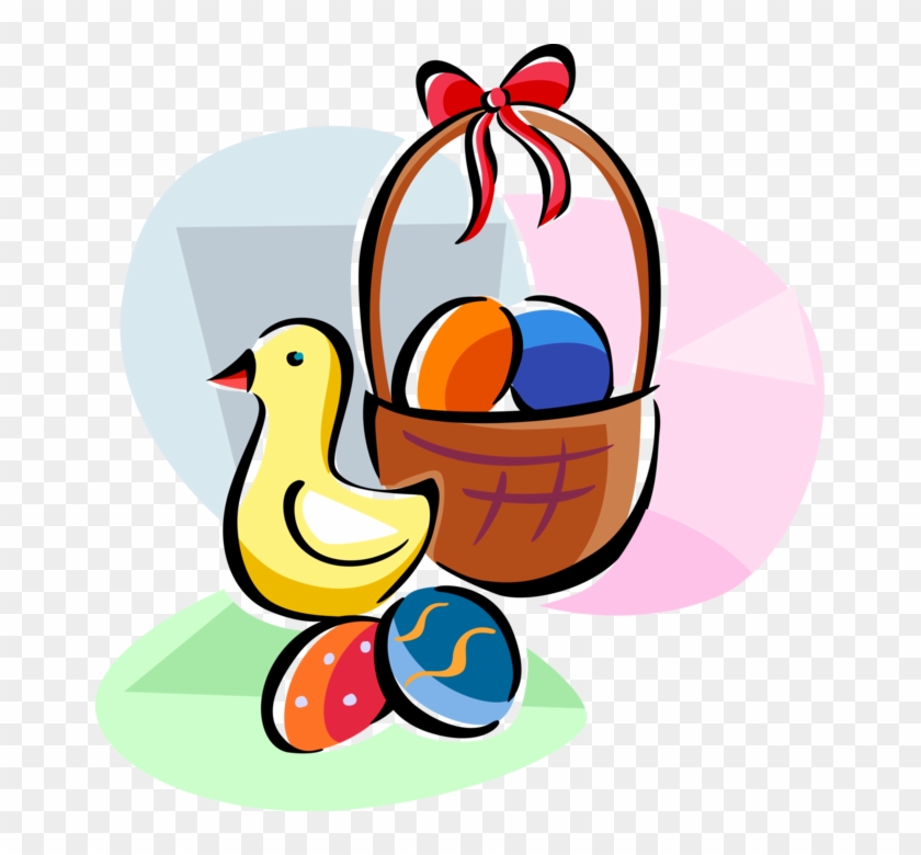 Vector Illustration Of Easter Baby Yellow Chick Bird - Vector Illustration Of Easter Baby Yellow Chick Bird #1340575