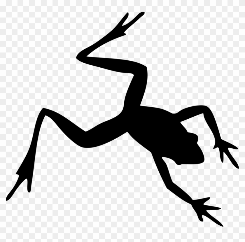 All Photo Png Clipart - Frog Clipart Silhouette #1340747