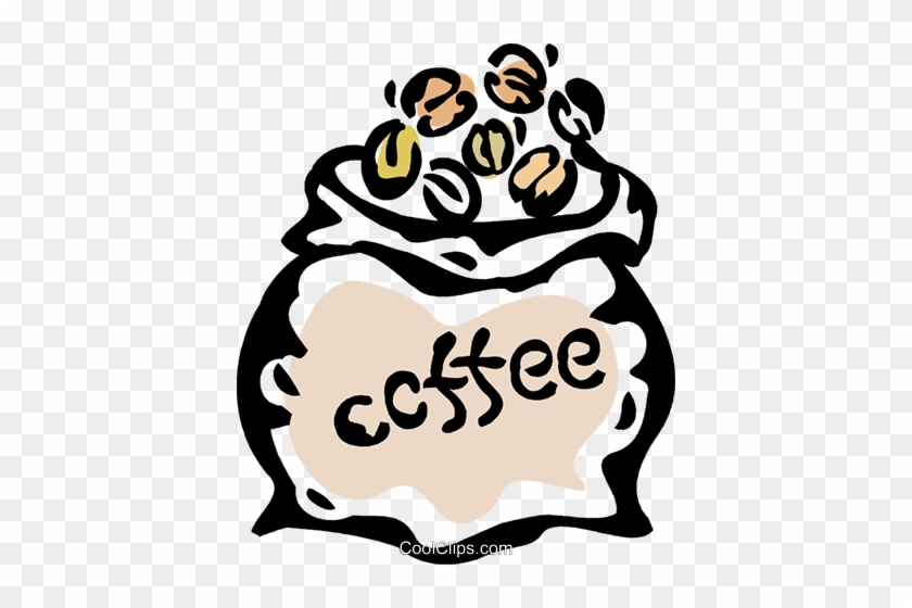 Coffee Bean Clipart Coffee Cafe Clip Art - Coffee Sack Black And White Clipart #1340776