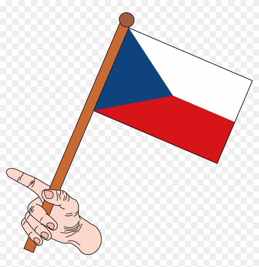 Flag Flag Of Czech Republic Czech Republic - Czechy Flaga Png #1340781