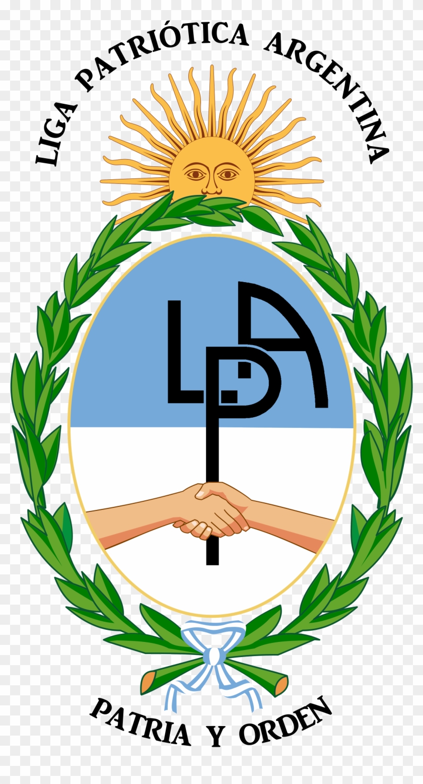 Argentine Patriotic League Liga Patriótica Argentina - Argentina Coat Of Arms Oval Ornament #1340784