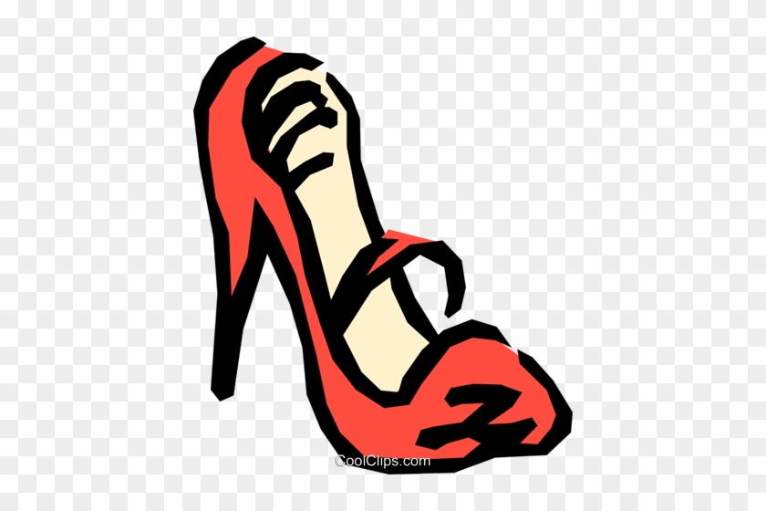 High Heels Royalty Free Vector Clip Art Illustration - Clip Art #1340804