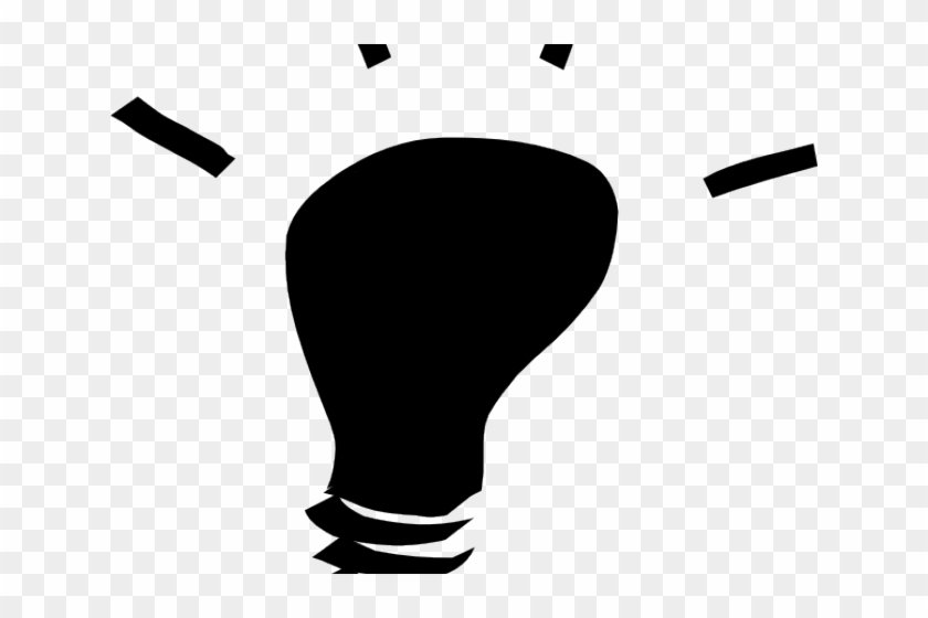 Light Bulb Clipart Lamp - Thinking Bulb #1340900