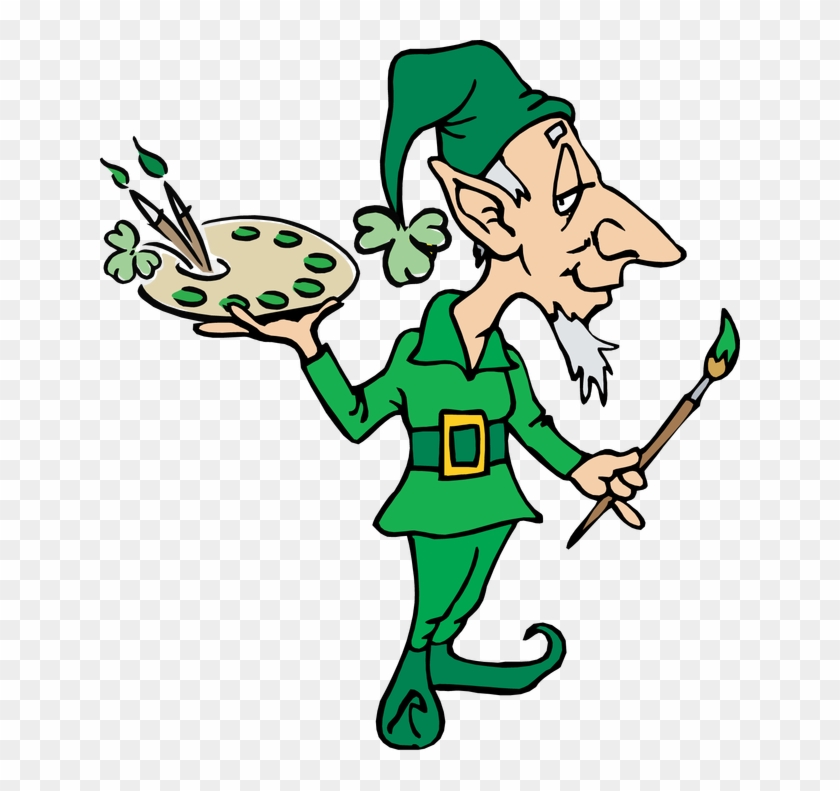 Hobbit Clipart - Leprechaun Artist #1340938