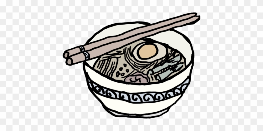 Ramen Japanese Cuisine Instant Noodle Drawing Computer - Ramen Drawing #1340953