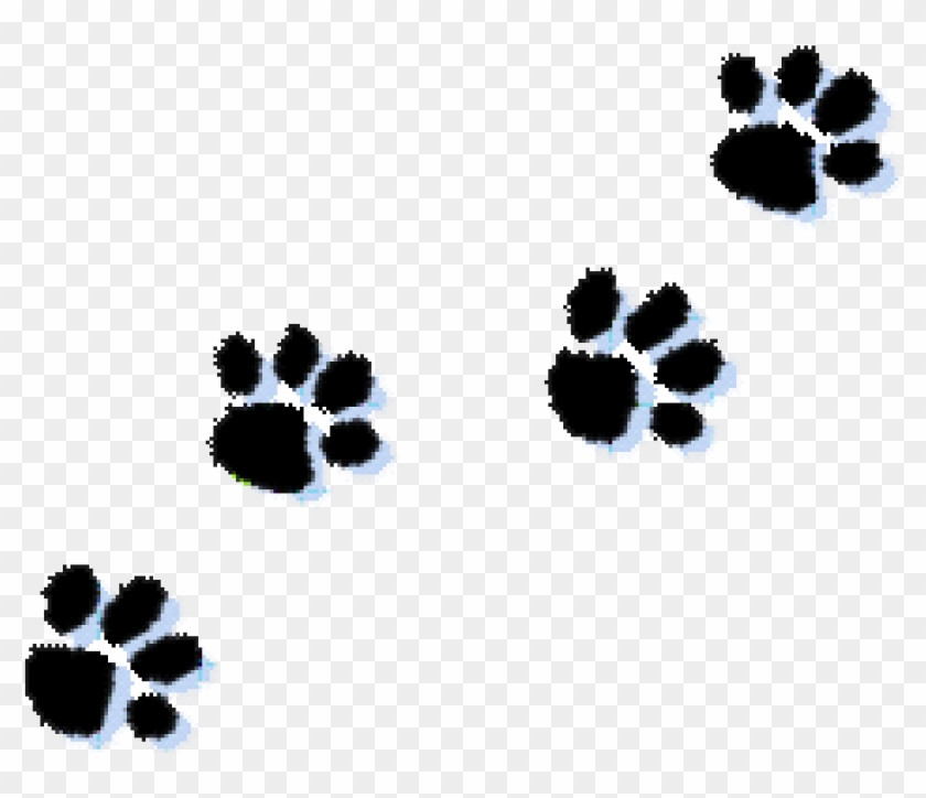 Paw Prints Clipart Cat Paw Print Clipart Kid Clipartix - Transparent Background Paw Prints Clip Art #1340974