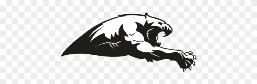 Mean Pounching Cougar Ar - Clip Art #1340989