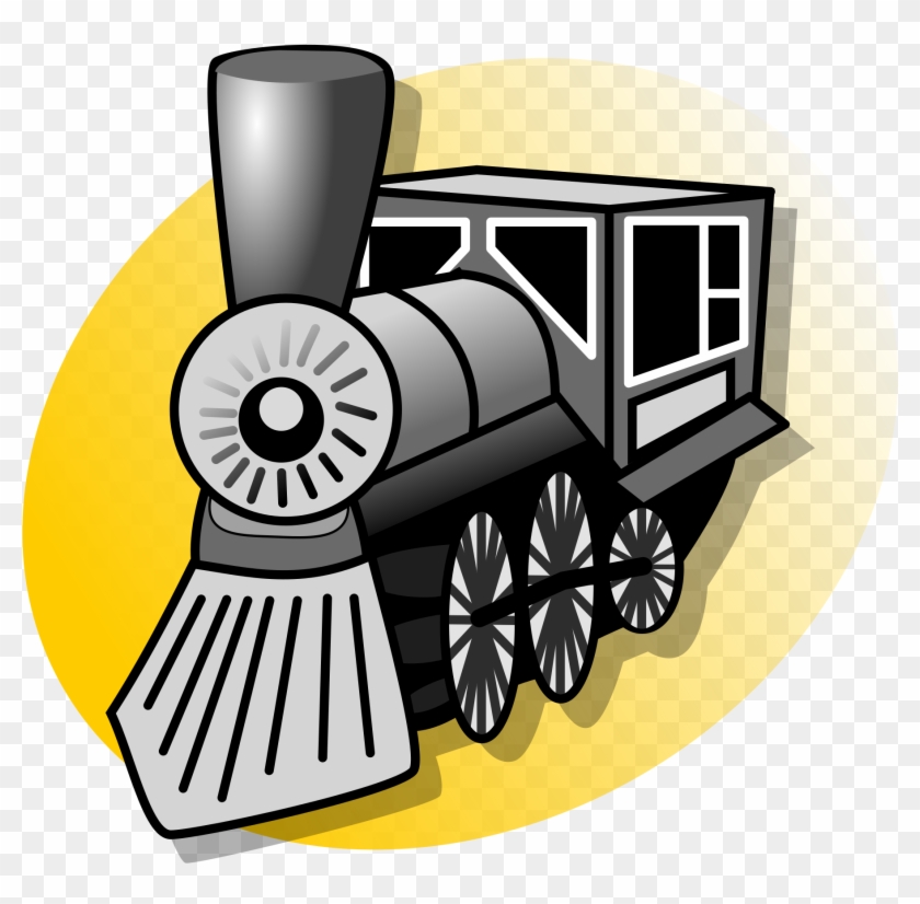 Open - Train Clip Art #1341053