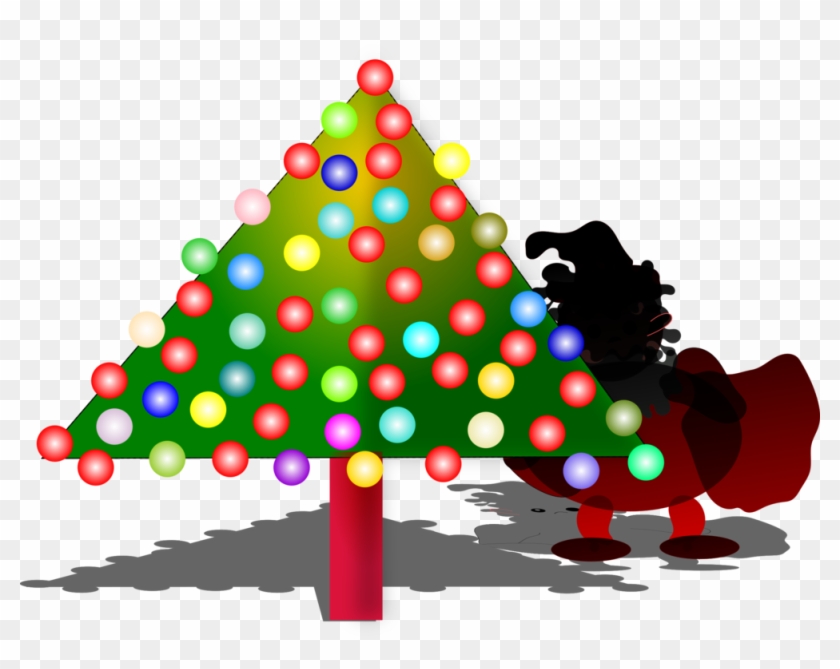 Christmas Tree Christmas Day Santa Claus Christmas - Das Weihnachten Des Kleinen Mädchens Keramik Ornament #1341055